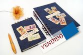 KIT TRAVELS STAMPS BLUE
